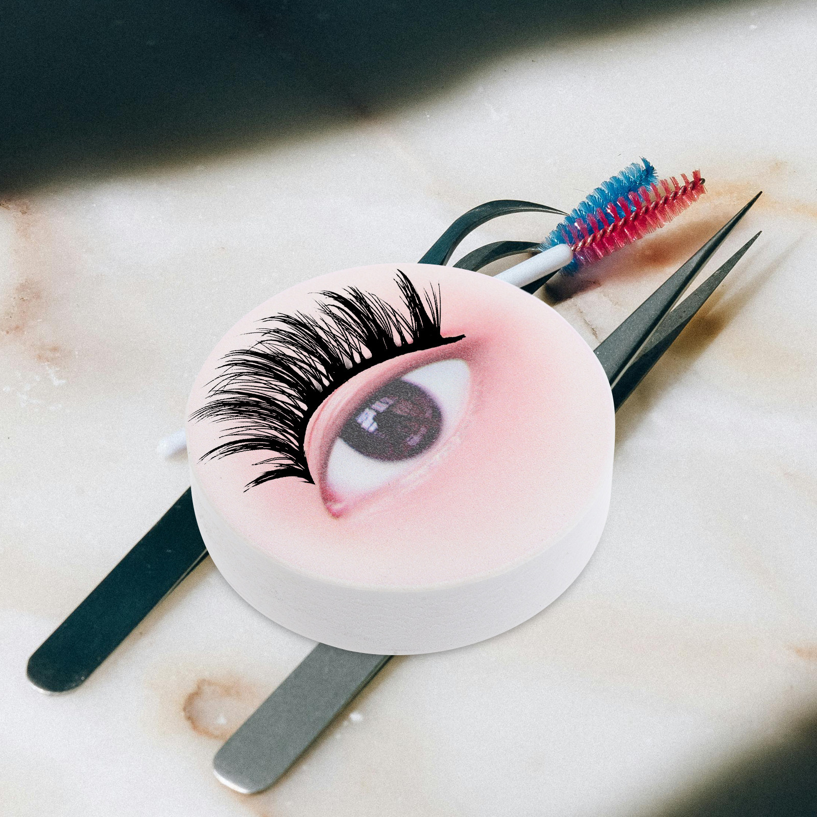 3Pcs Training Head Eyelash Ext - مراجعة Lashes Eyelash Extension وسعره
