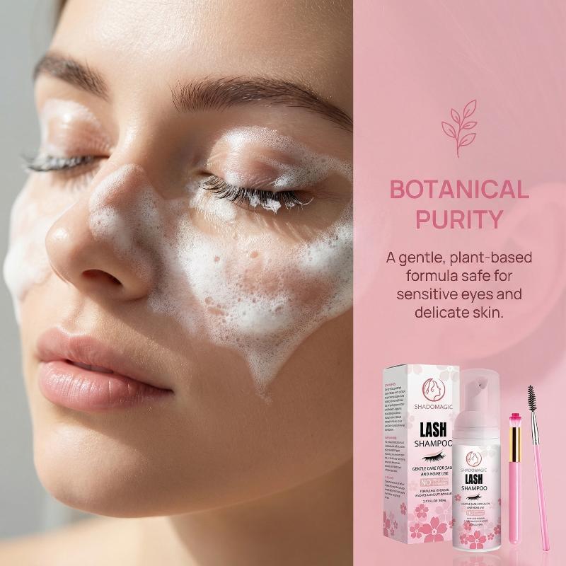 Lash Shampoo 60ML Fast Eyelash - مراجعة Eyelash Extension Foam Cleanser وسعره