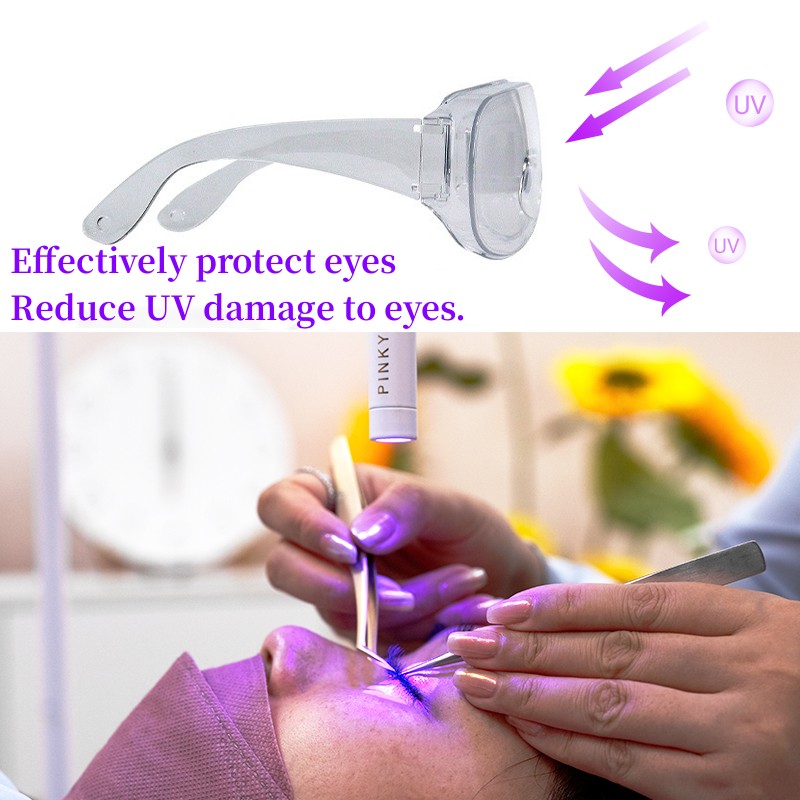 UV Protective Glasses For Fals - مراجعة Eyelash Extension Glasses وسعره