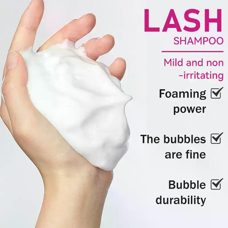 40ml Eyelash Extension Shampoo - مراجعة Eyelash Extension Foam Cleanser وسعره
