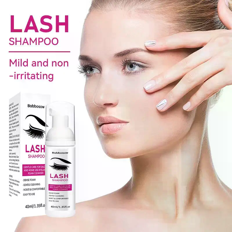 40ml Eyelash Extension Shampoo - مراجعة Eyelash Extension Foam Cleanser وسعره