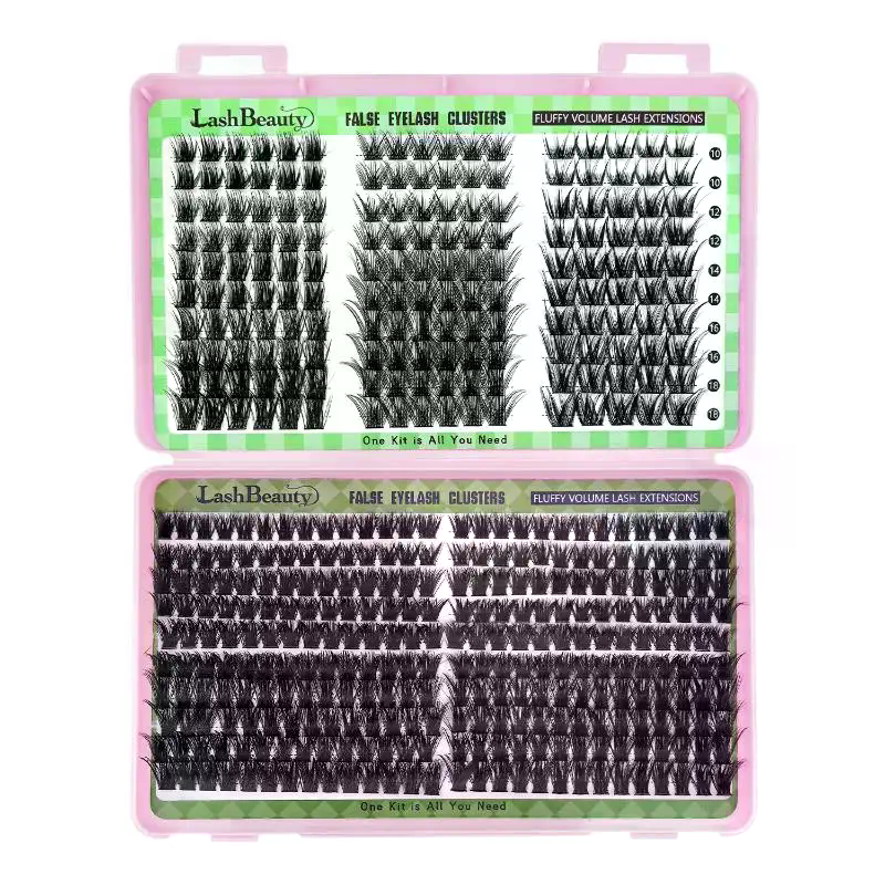 Natural Look False Eyelashes W - مراجعة Eyelash Extension Kits وسعره